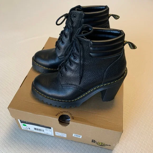 Dr Martens Persephone black leather boots - Picture 11 of 16